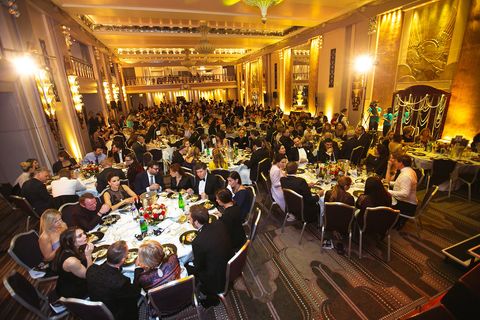 The ballroom of the Sheraton Grand London Park Lane