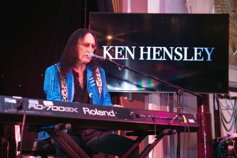 Ken Hensley of Uriah Heep at the 2018 awards