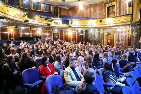 A full house for the festival's masterclass programme